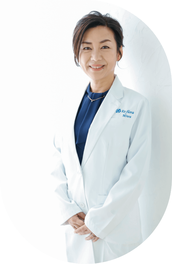 私たちの想い・代表挨拶｜株式会社 Re flora　代表取締役 中村弥和